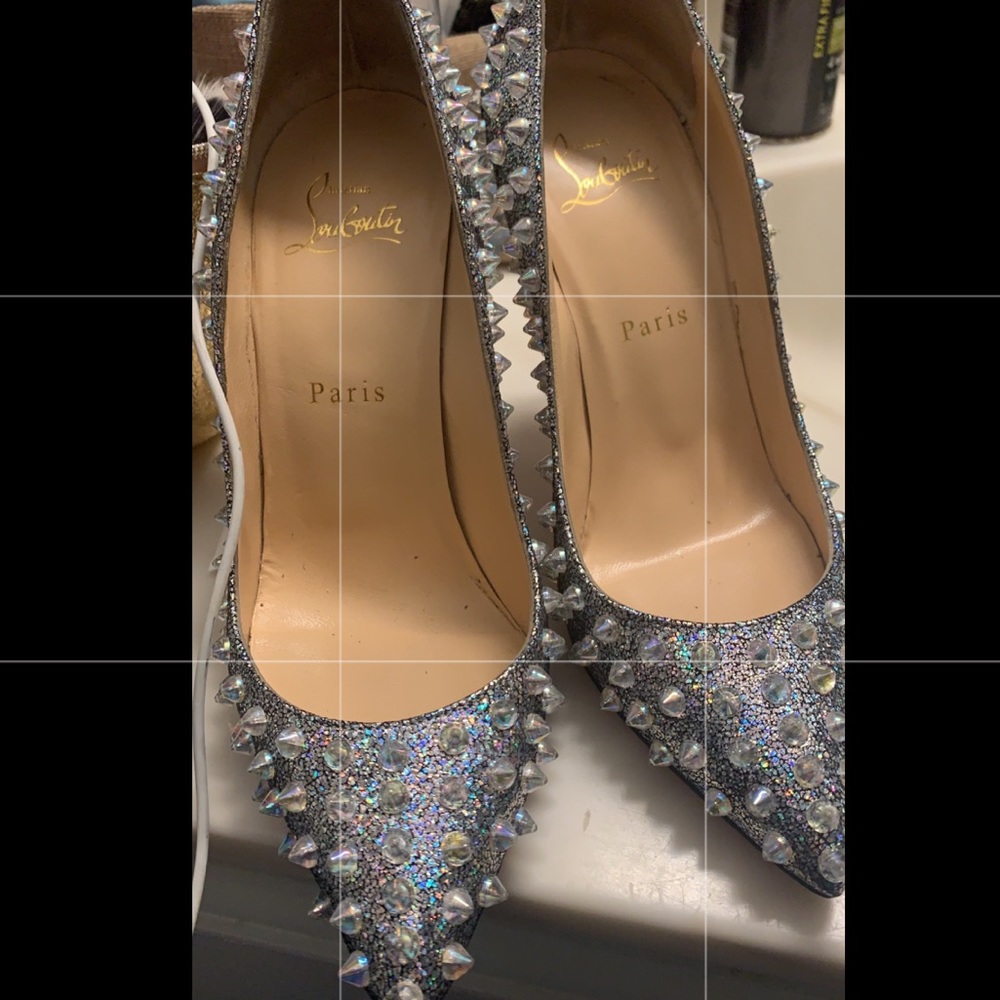 Christian Louboutin heels.